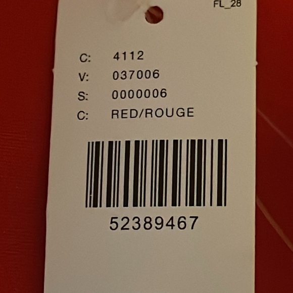 Red Anthropologie Sleeveless Top Size Small NWT - Picture 6 of 6